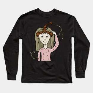 Scorpio girl 3 Long Sleeve T-Shirt